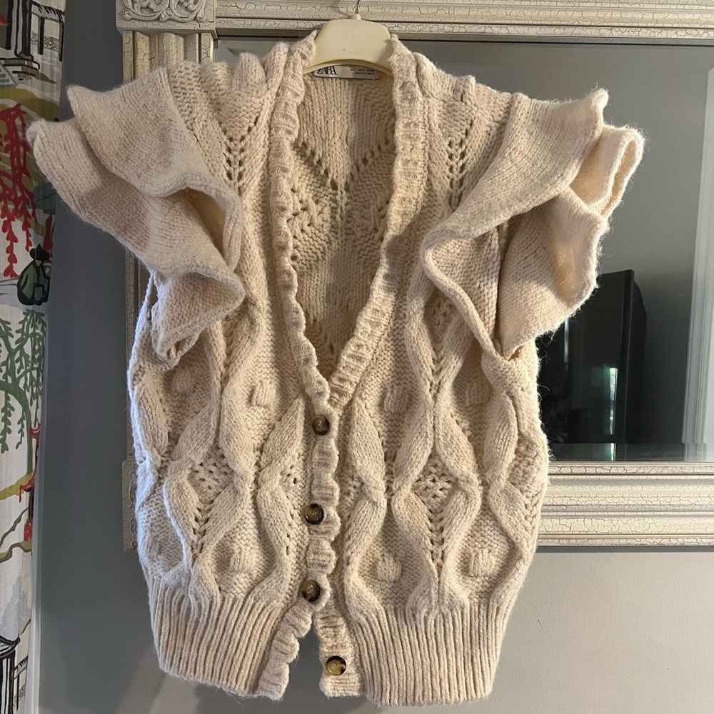 Zara sweater vest